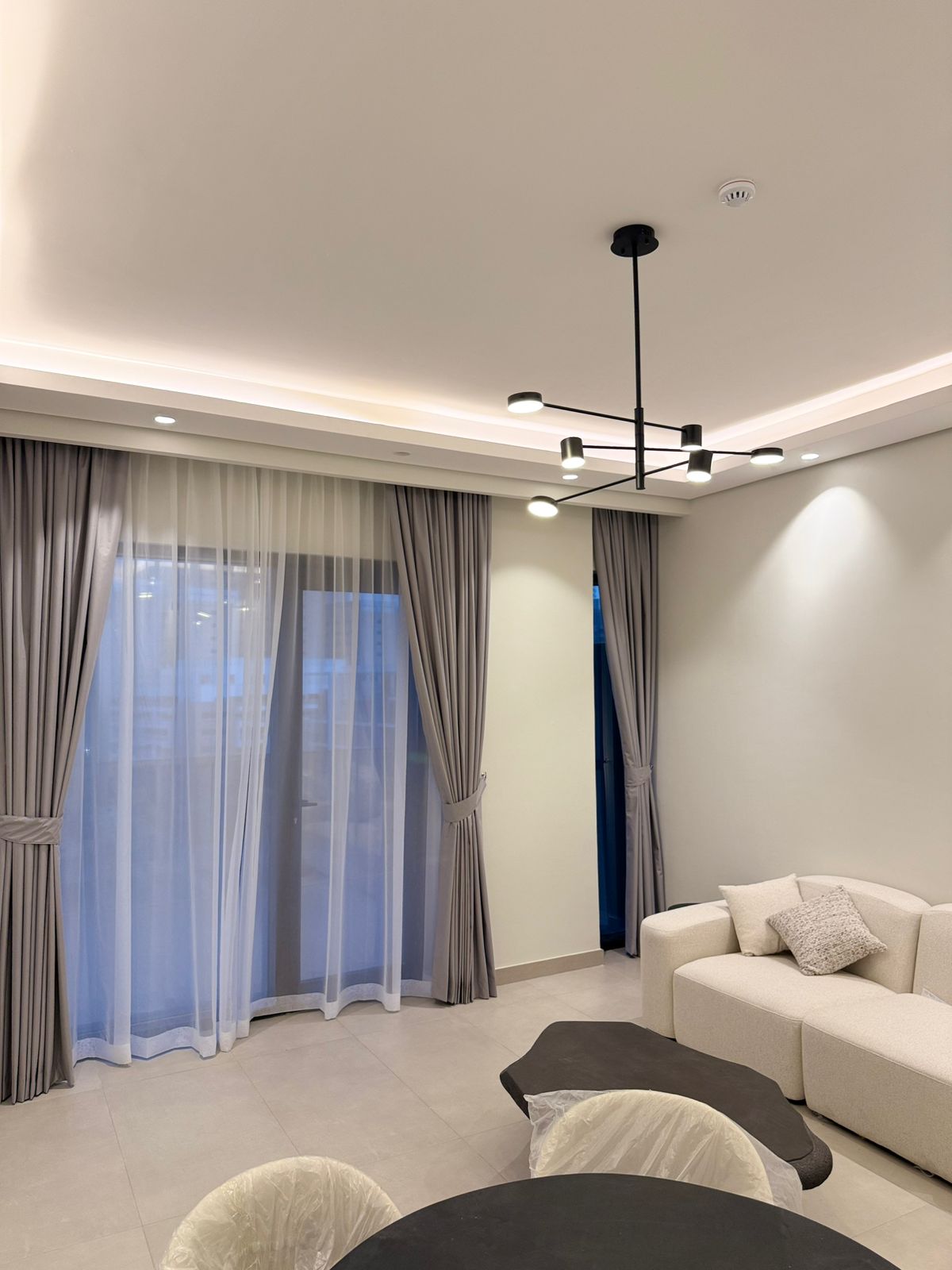 CURTAINS FOR FAMILY HALL